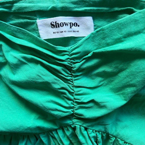 Showpo Vashti Mini Dress- Puff Sleeve Sweetheart - Picture 4 of 4